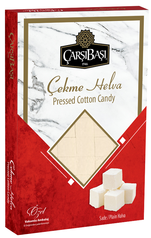 프리미엄 플레인 플로스 할바 (사데 체크메 헬바) - 100g 팩