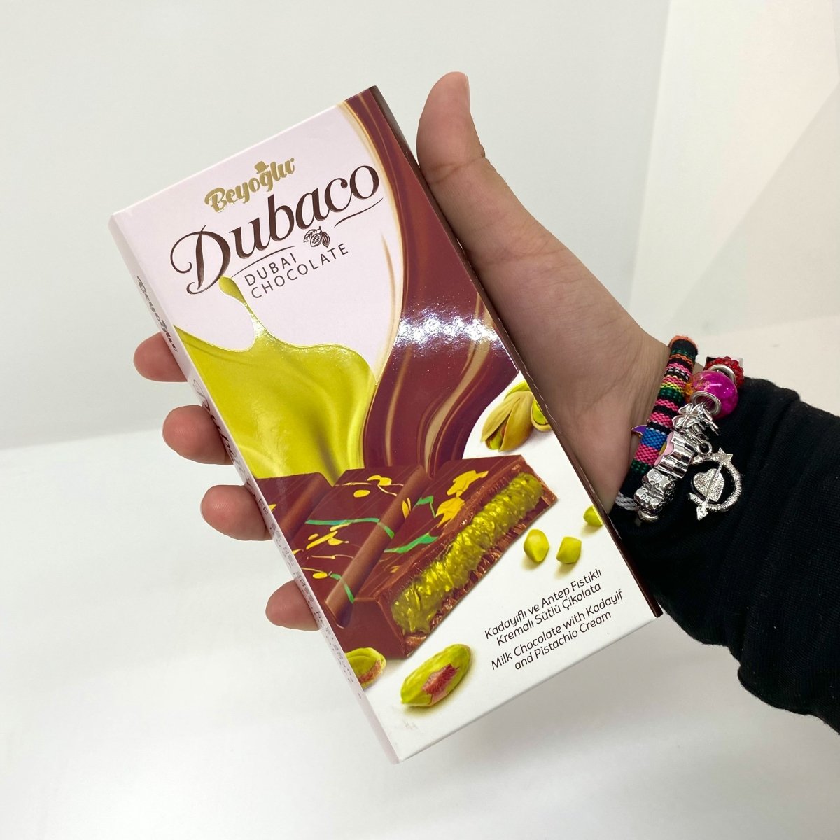 Beyoglu | Dubaco Crispy Kadayif Dubai Milk Chocolate - 200g - TryAladdin