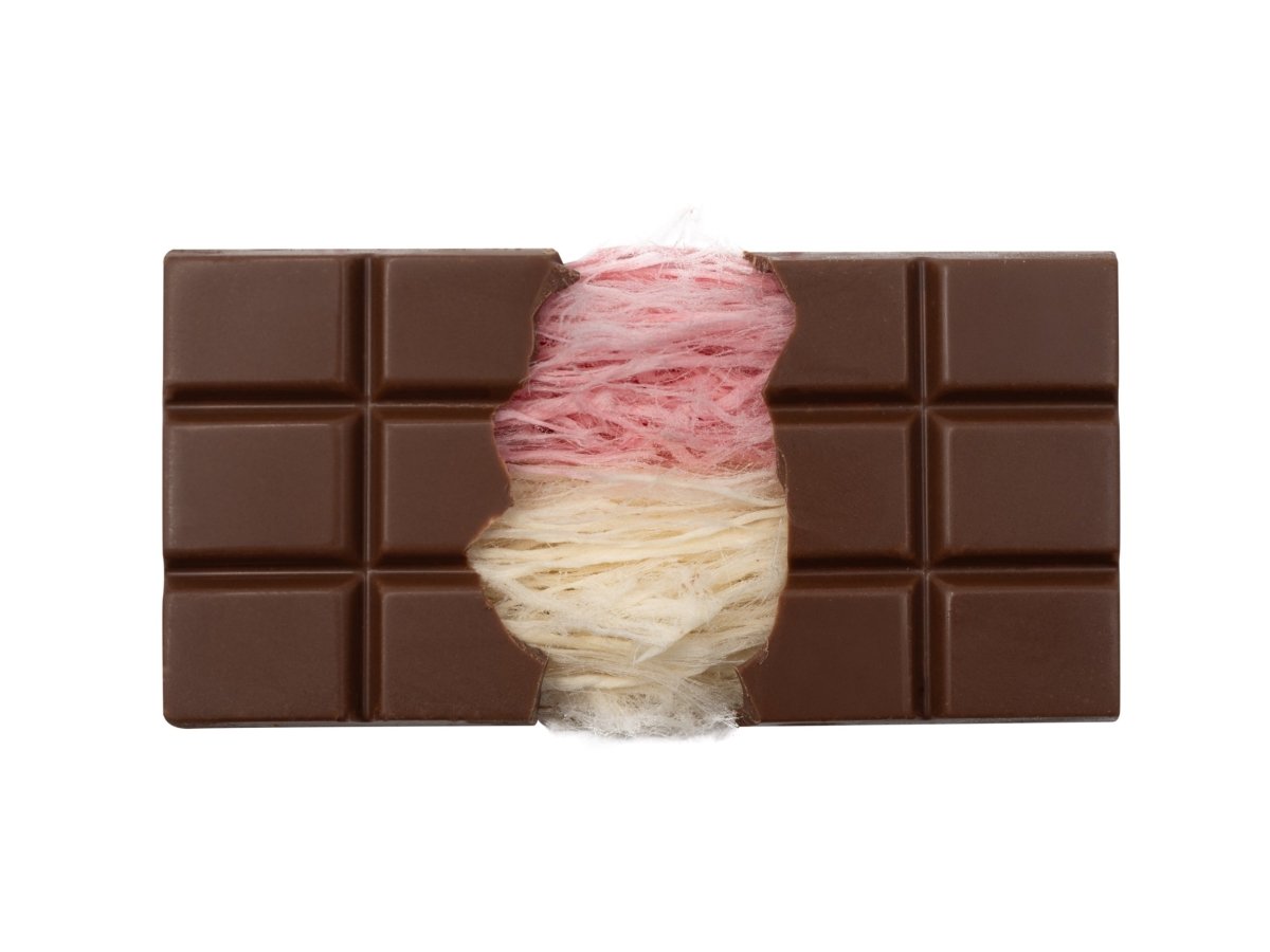 Malak Angel Hair Milk Chocolate with Pistachio & Cotton Candy - 65gr - TryAladdin