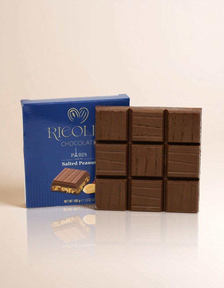 Ricolle Chocolate with Salted Peanut and Kadayif - Paris Series - TryAladdin