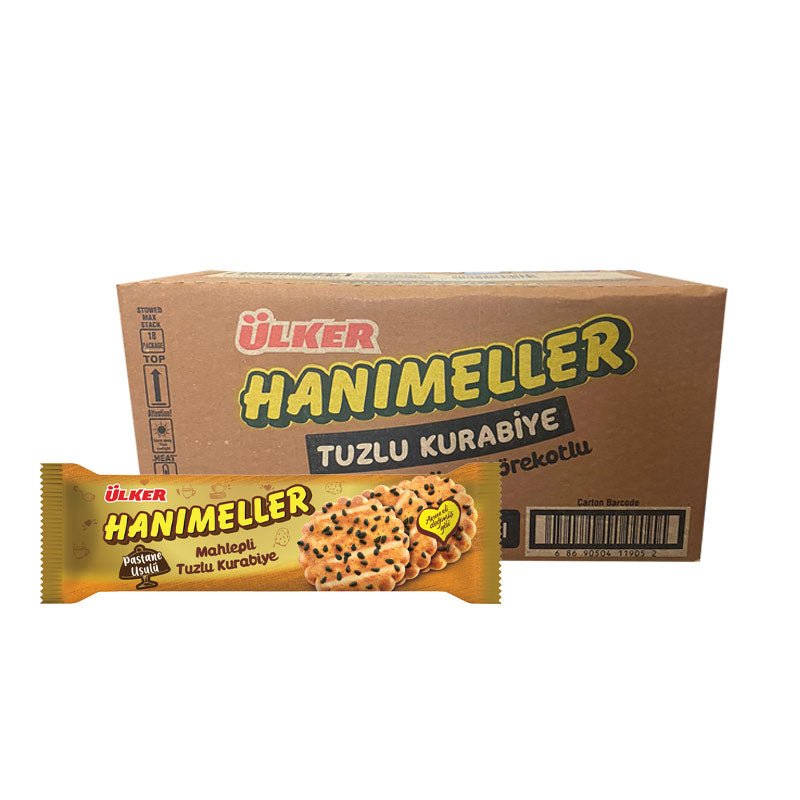 Ulker | Hanimeller Salty Cookies with Mahlap and Blackseeds - TryAladdin
