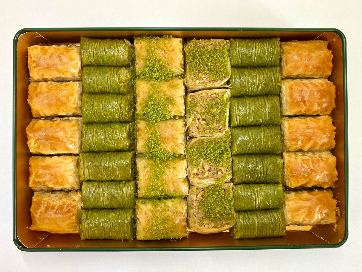 Karakoy Gulluoglu | Turkish Assorted Baklava in Metal Gift Box - TryAladdin