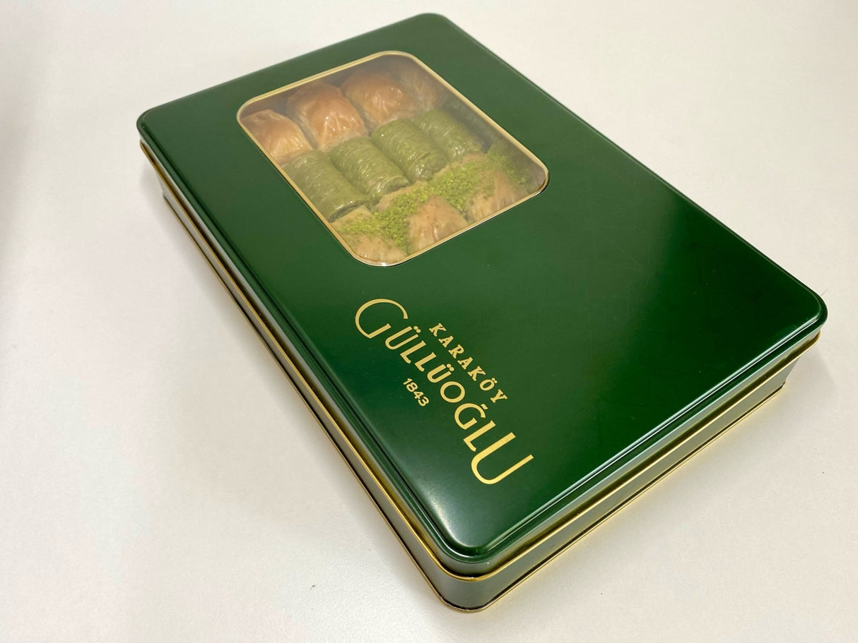 Karakoy Gulluoglu | Turkish Assorted Baklava in Metal Gift Box - TryAladdin