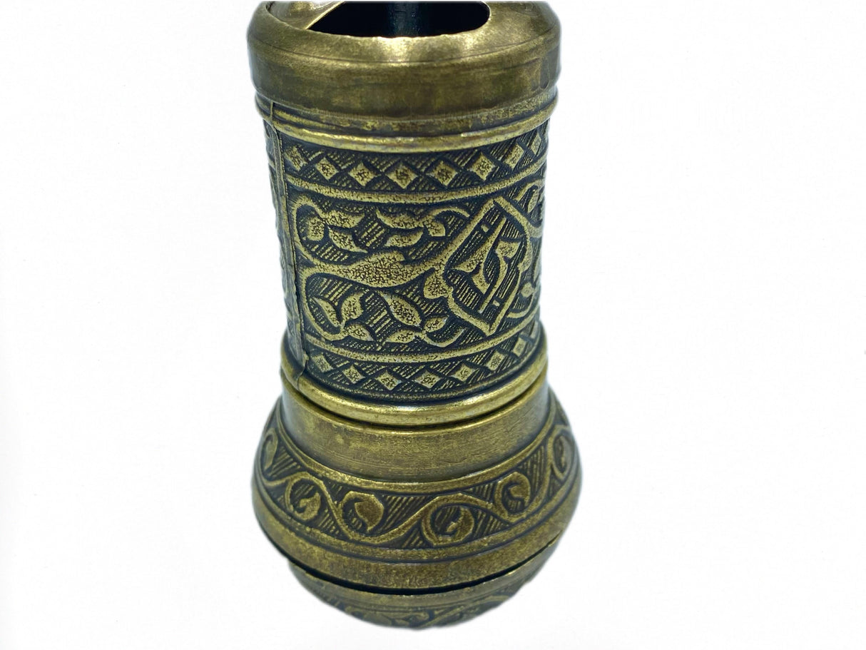 Lavina | Spice/Coffee Grinder Traditional Ottoman Style Copper Bronze Color (10 cm) - TryAladdin
