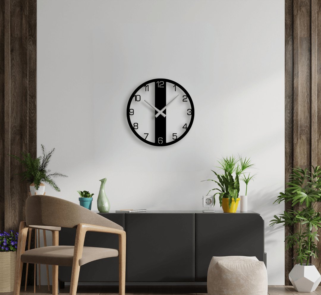 NR Dizayn | Decorative Metal Wall Clock - TryAladdin