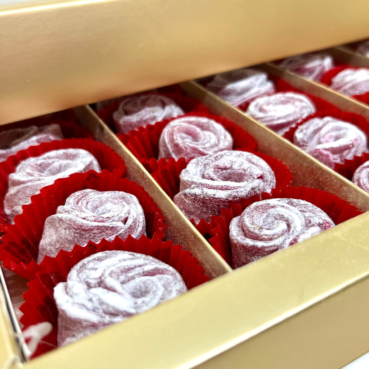 Carsibasi Premium Artisan Gluten-Free Rose Turkish Delight - 600g Gift Box