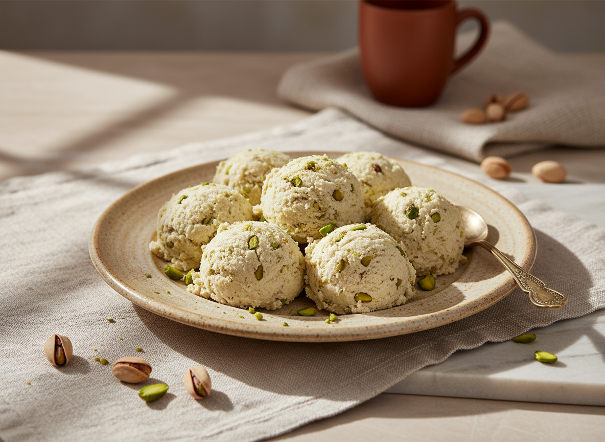 프리미엄 안텝 피스타치오 타히니 할바 (헬바) - 400g 블록