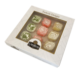 Carsibasi 프리미엄 혼합 과일 맛 롤드 딜라이트 - 300g 선물 상자