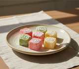 Carsibasi 프리미엄 혼합 과일 맛 롤드 딜라이트 - 300g 선물 상자