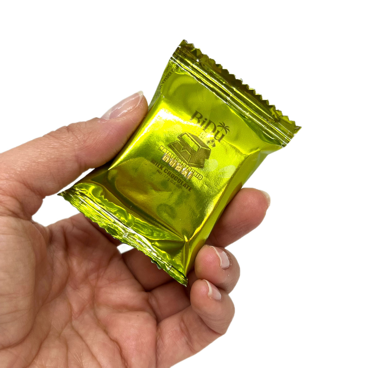 BiDu 프리미엄 두바이 스타일 밀크 초콜릿 피스타치오 & 슈레드 위트 - 17g