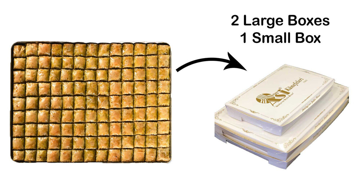 Asi | Special Mini Baklava with Pistachio Tray - TryAladdin