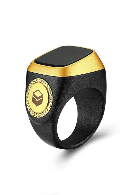 Azan Reader Digital Ring Tasbih Dhikrmatik - Black - TryAladdin