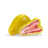 Melodi - White Chocolate Covered Colored Strawberry Dragee - 80 Grams - TryAladdin