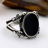 Black Onyx Ring Men - TryAladdin