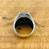 Black Zircon Stone Ring - TryAladdin