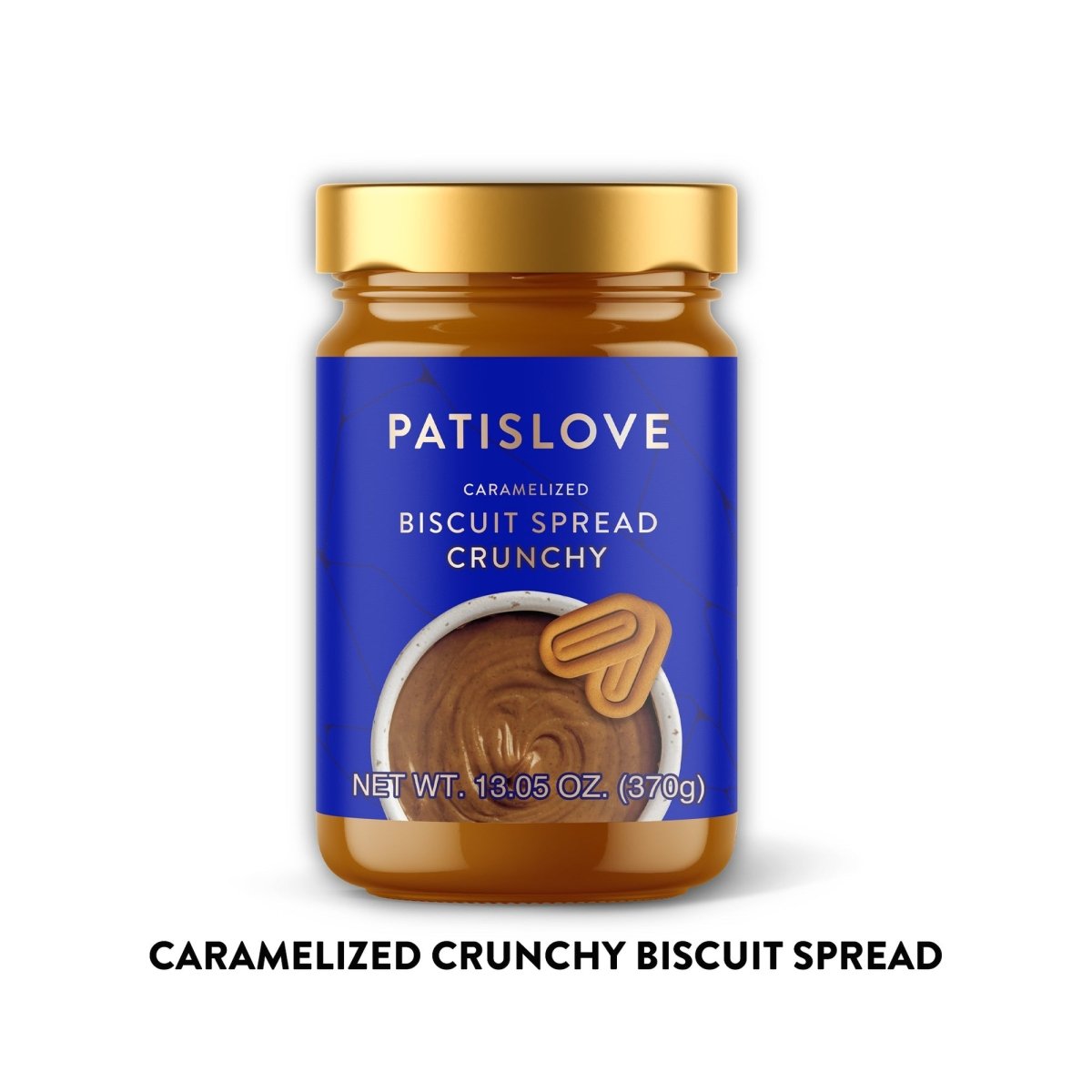 Caramelized Biscuit Spread Crunchy - 370G - TryAladdin