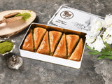 Asi | Carrot Slice Baklava with Pistachio in Gift Metal Box - TryAladdin