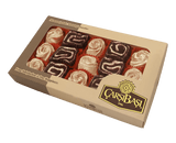 Carsibasi Premium Assorted Turkish Delight (Rose & Velvet Roll) - 350g Gift Box - TryAladdin