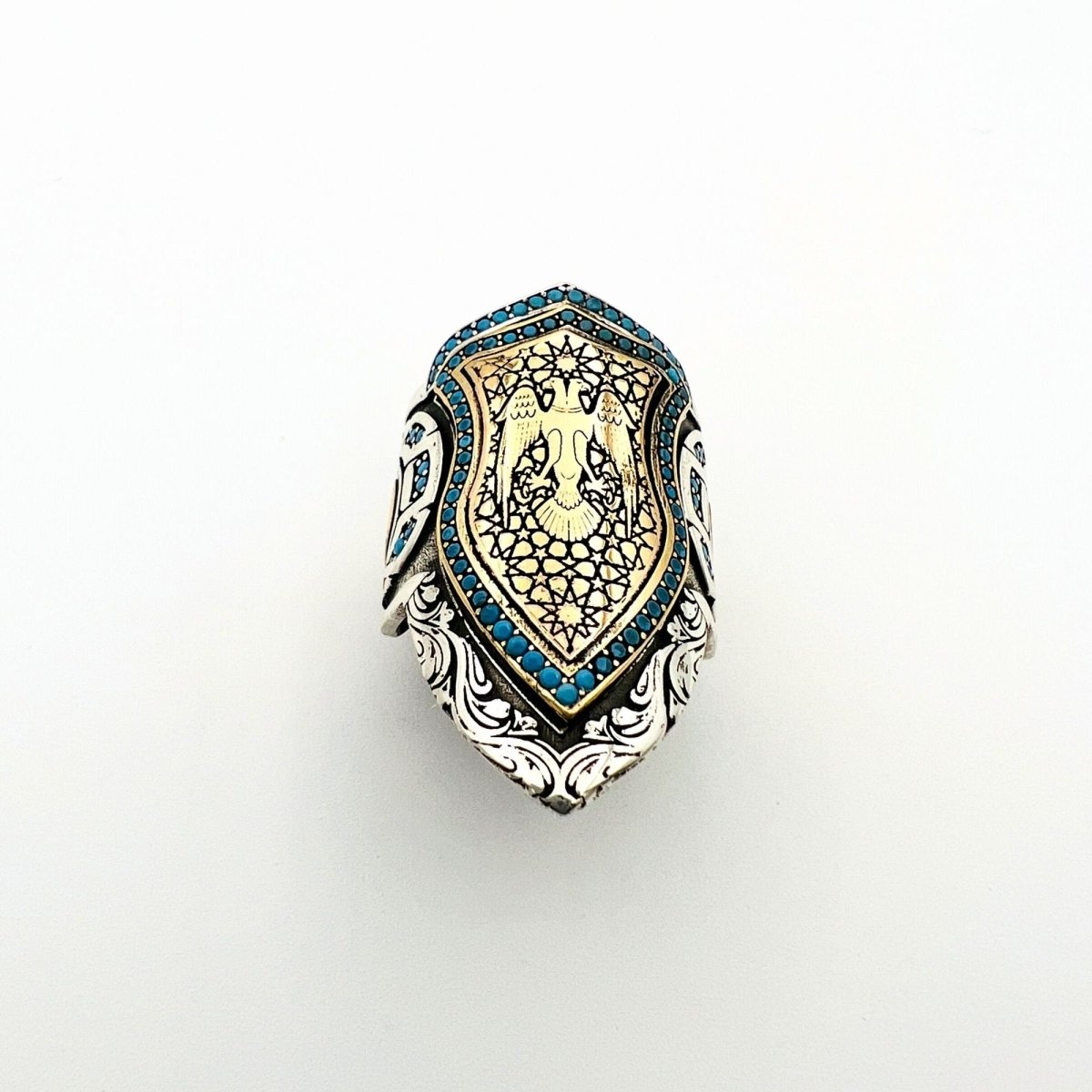 Double Headed Eagle Thumb Ring - TryAladdin