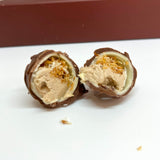 Ema Chocolate Milk and White Chocolate Truffles with Cinnamon Cream Filled - Merry Christmas Box - 250g - TryAladdin