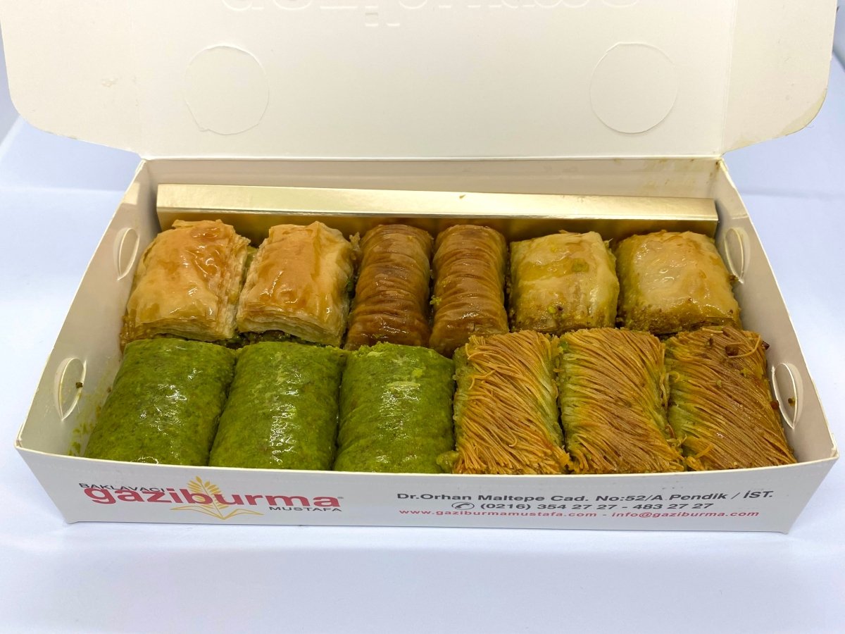 Gaziburma Mustafa | Premium Assorted Pistachio Baklava - TryAladdin