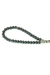 Gray Natural Hematite Stone Prayer Beads, 33 Beads - TryAladdin