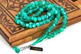 Hajj Umrah Gift Tasbih, 99 Beads 8mm (10 Pieces) - Green - TryAladdin