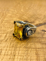 Handmade Women's Citrine Ring - TryAladdin