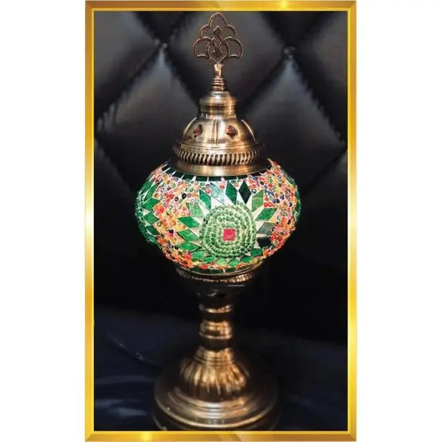 HND Handicraft | Handmade Turkish - Moroccan Mosaic Table Lamp - TryAladdin