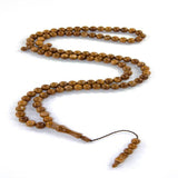 Kuka Wood Tasbih - 99 Beads - 10 mm Brown - TryAladdin