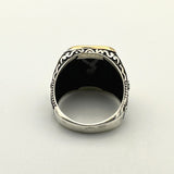 Men's Black Onyx Ring - TryAladdin