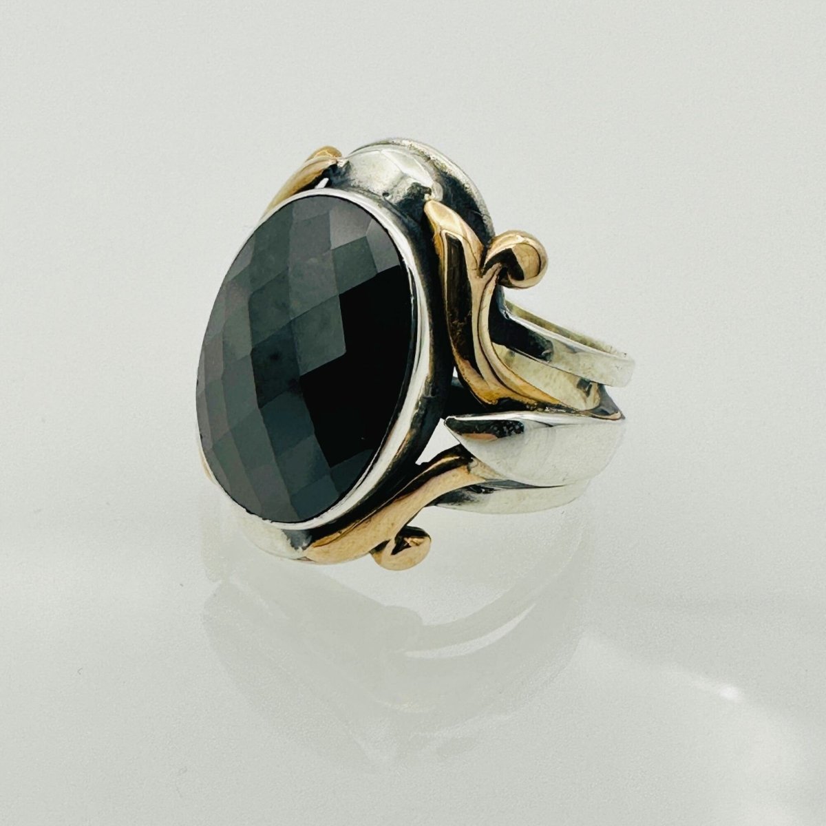 Men's Black Zircon Stone Ring - TryAladdin