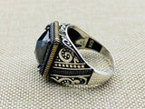 Men's Handmade Ring, Onyx Variant - TryAladdin