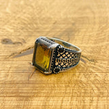 Men's Zultanite Silver Ring - TryAladdin