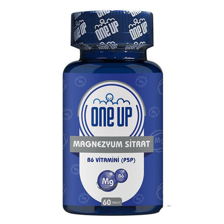 One Up Magnesium Citrate Vitamin B6 (P5P) 60 Tablets - TryAladdin