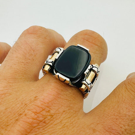 Onyx Men's Ring - TryAladdin