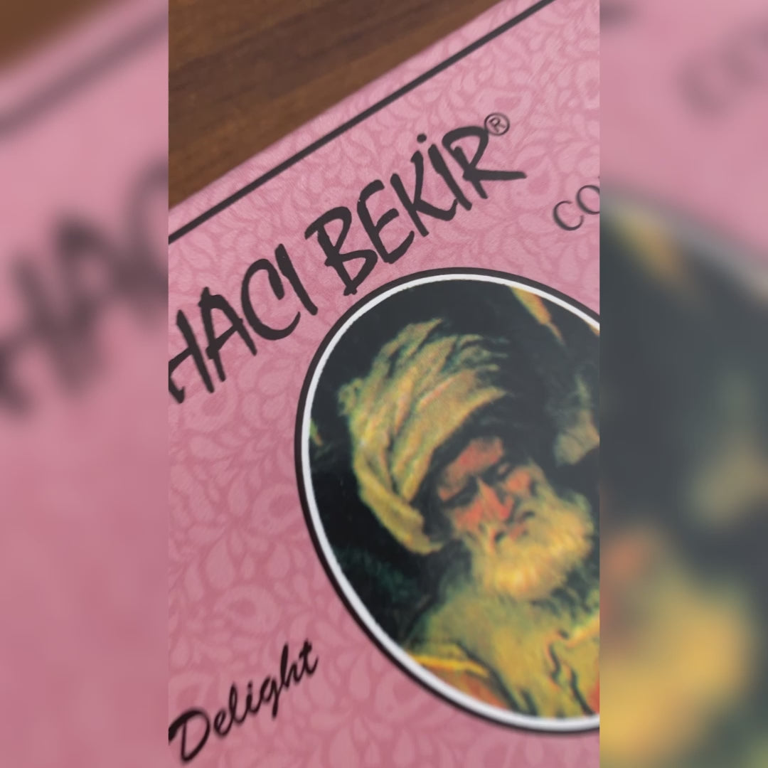 Haci Bekir | Exclusive Turkish Delight Rose Flavored - Unique Consistency Lokums