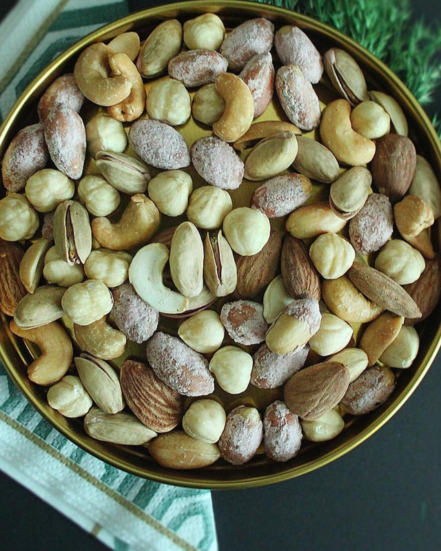 Serde | Deluxe Mixed Nuts (Salted Peanut, Hazelnut, Pistachio, Almond, Cashew) - TryAladdin