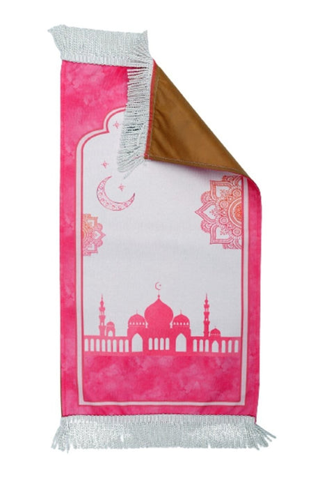 Taj Mahal Themed Children's Prayer Rug - TryAladdin