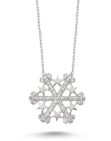 Taki | Star Snowflake Silver Necklace - TryAladdin