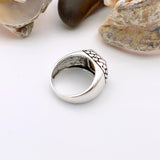 Tiger's Eye Squared Stone Ring Men - TryAladdin