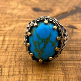 Turquoise Men's Ring - TryAladdin