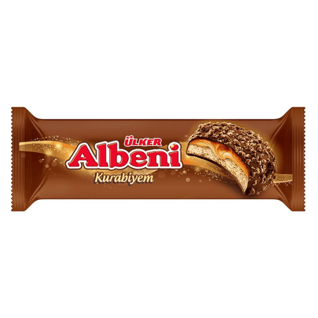 Ulker | Albeni Chocolate Covered Biscuits with Caramel 170g - TryAladdin