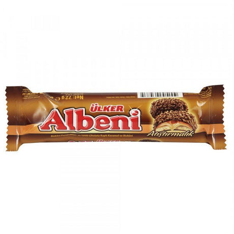 Ulker | Albeni Chocolate Covered Biscuits with Caramel 72g - TryAladdin