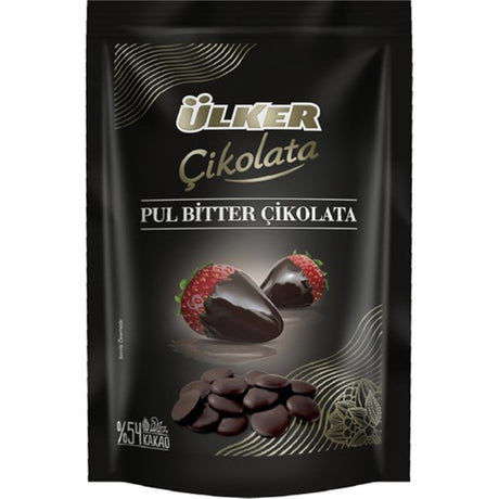 Ulker | Dark Chocolate Flakes %52 - TryAladdin