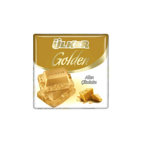 Ulker | Golden Square Chocolate with Caramel - TryAladdin