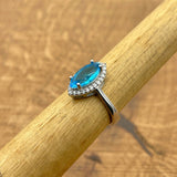 Women's Aquamarine Ring - TryAladdin