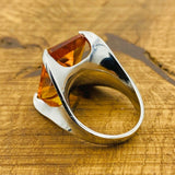 Women's Citrine Stacking Ring - TryAladdin