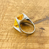 Women's Citrine Stacking Ring - TryAladdin