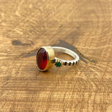 Women's Ruby Stone Ring - TryAladdin